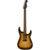 Charvel MJ Series DK24 HSH 2PT W Flame Maple Antique Burst elektrische gitaar met hardshell gigbag