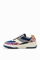 Chunky retro sneakers met patch - MATERIAL FINISHES - 39
