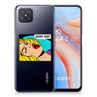 OPPO Reno4 Z | A92s Silicone Back Cover Popart Oh Yes - thumbnail