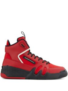 Giuseppe Zanotti baskets montantes Talon - Rouge