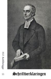 Schriftverklaringen 11 (Paperback)