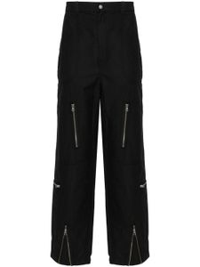 Stüssy pantalon à poches cargo zippées - Noir