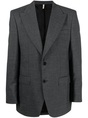 Sunflower blazer en laine à simple boutonnage - Gris