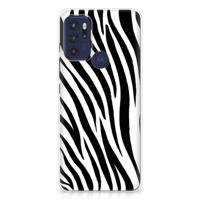 Motorola Moto G60s | TPU Hoesje | Zebra