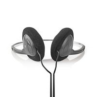 Nedis HPWD1101BK hoofdtelefoon/headset Zwart - thumbnail