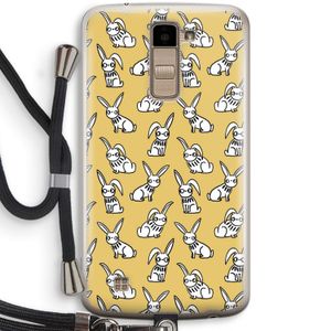 Haas: LG K10 (2016) Transparant Hoesje met koord