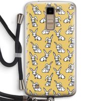 Haas: LG K10 (2016) Transparant Hoesje met koord