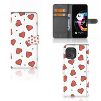 Motorola Edge 20 Lite Telefoon Hoesje Hearts - thumbnail