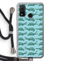 Kroko: Huawei P Smart (2020) Transparant Hoesje met koord