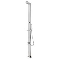 Buitendouche 220 cm roestvrij staal