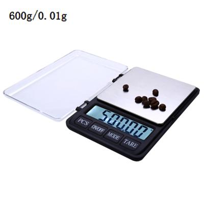 XY-8007 3 5 inch Display hoge precisie hoge kwaliteit elektronische schaal (0.01 g ~ 600 g) exclusief batterijen