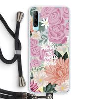 Kindness matters: Huawei P Smart Pro Transparant Hoesje met koord
