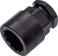 HAZET Krachtdopsleutel 900SZ6-19 · 1/2 inch (12,5 mm) vierkant hol, 24 mm buitenzeskant · Buitentwaalfkant tractieprofiel · SW 19 mm