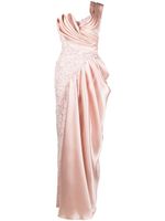 Gaby Charbachy robe longue à sequins - Rose - thumbnail