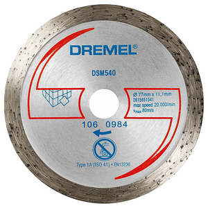 Dremel Dr S540 Dsm20 Diamant Snijschijf - 2615S540JB