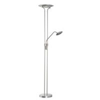 Fischer & Honsel Nikkel vloerlampTallri dimbaar - 40490