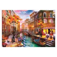 Clementoni legpuzzel zonsondergang venetië, 500st.