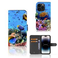 iPhone 15 Pro | Telefoonhoesje | Met pasjeshouder | Vissen