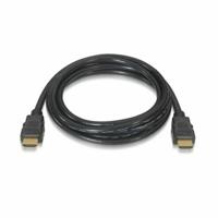 HDMI-Kabel NANOCABLE HDMI V2.0, 1m V2.0 4K 1 m Zwart 1 m