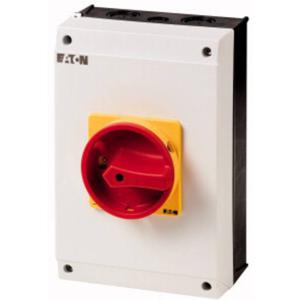 Eaton P3-63/I4/SVB Nokkenschakelaar 63 A 690 V 1 x 90 ° Geel, Rood 1 stuk(s)