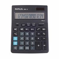 MAUL MXL 14 calculator Desktop Rekenmachine met display Zwart - thumbnail