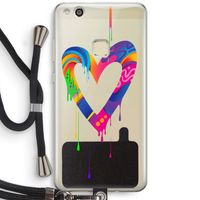 Melts My Heart: Huawei Ascend P10 Lite Transparant Hoesje met koord