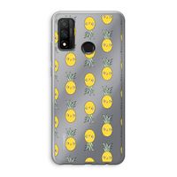 Ananas: Huawei P Smart (2020) Transparant Hoesje Ananas: Huawei P Smart (2020) Transparant Hoesje