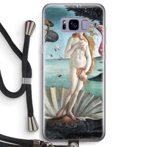 Birth Of Venus: Samsung Galaxy S8 Transparant Hoesje met koord