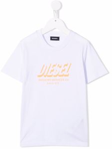 Diesel Kids t-shirt à logo imprimé - Blanc