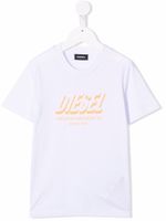 Diesel Kids t-shirt à logo imprimé - Blanc