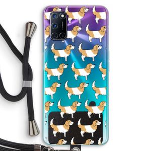 Doggy: Oppo A72 Transparant Hoesje met koord