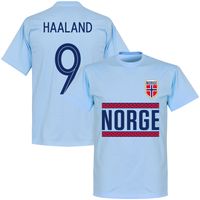 Noorwegen Haaland 9 Team T-Shirt