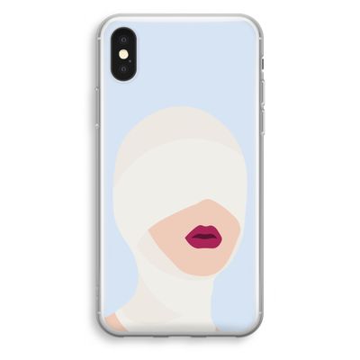 Incognito: iPhone XS Transparant Hoesje