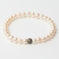 Lancaster JLA-BR-SB-3-WH 16 mm Dames armband