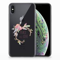 Apple iPhone Xs Max Telefoonhoesje met Naam Boho Text