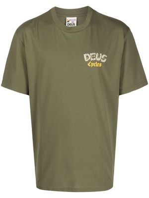 Deus Ex Machina t-shirt Tangerine Box à col rond - Vert