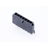 Molex 436500715 Male header, inbouw (standaard) Totaal aantal polen: 7 Rastermaat: 3 mm Inhoud: 1 stuk(s) Tray