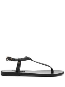 Ancient Greek Sandals sandales Lito en cuir - Noir