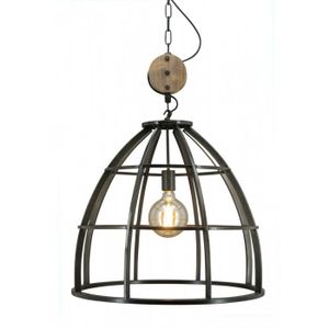 Lucca zwart 60cm hanglamp