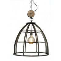 Lucca zwart 60cm hanglamp