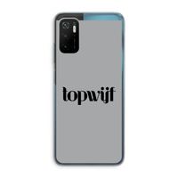 Topwijf Grijs Zwart: Xiaomi Poco M3 Pro 5G Transparant Hoesje Topwijf Grijs Zwart: Xiaomi Poco M3 Pro 5G Transparant Hoesje