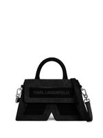 Karl Lagerfeld sac à bandoulière à motif Icon K - Noir