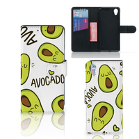 Sony Xperia X Leuk Hoesje Avocado Singing - thumbnail