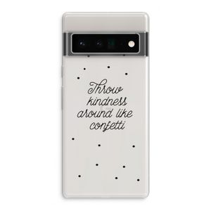 Confetti: Google Pixel 6 Pro Transparant Hoesje