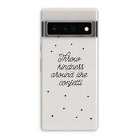 Confetti: Google Pixel 6 Pro Transparant Hoesje
