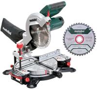 Metabo ks 216 m set | verstekzaag | incl. 2 zaagbladen 690874000