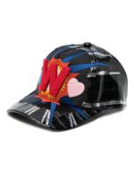 Walter Van Beirendonck casquette Explosion - Noir