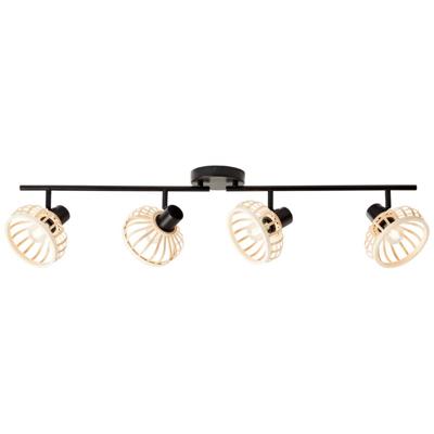 Brilliant Houten plafondlampNorah 4-lichts - 99740/76