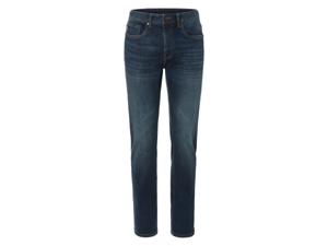 LIVERGY Heren jeans - Slim fit (52 (36/32), Donkerblauw)