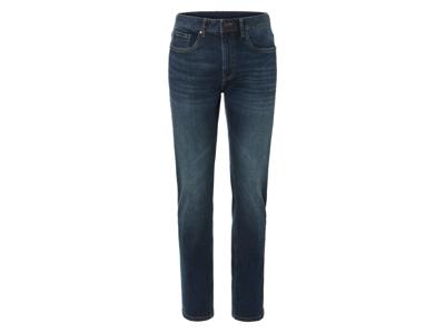 LIVERGY Heren jeans - Slim fit (52 (36/32), Donkerblauw)